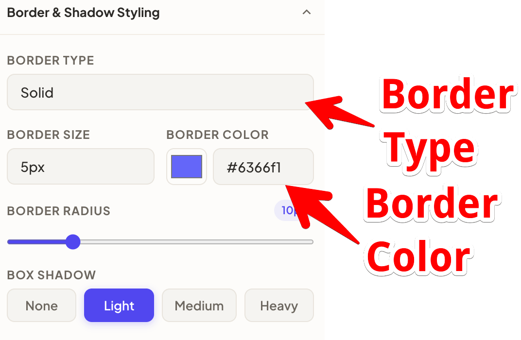 how to use iframe creator border style